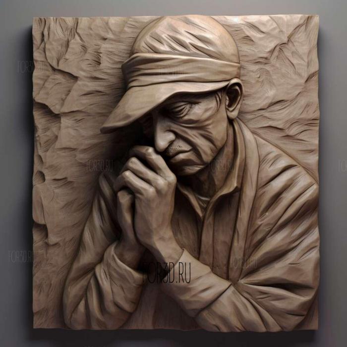 Stranger 1 stl model for CNC